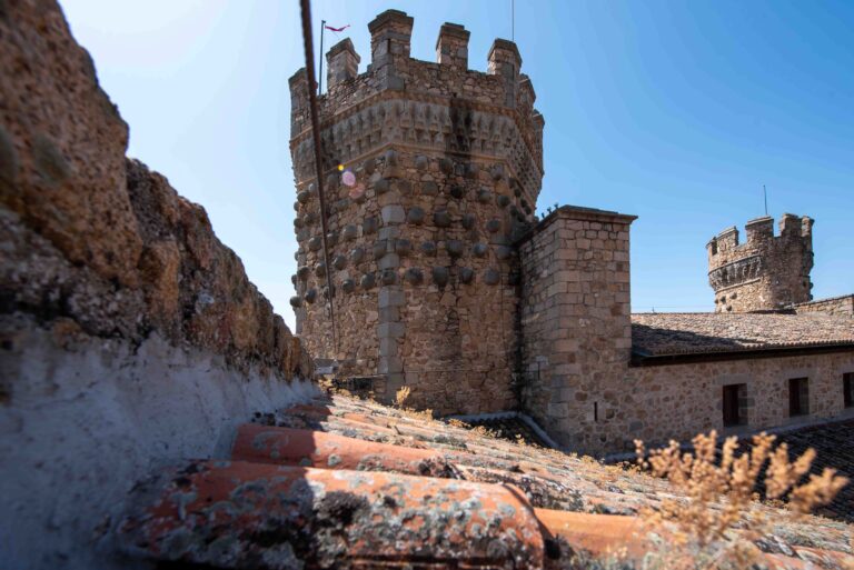 CASTILLO MANZANARES MADRID CUBIERTA PATIO ARMAS (4)