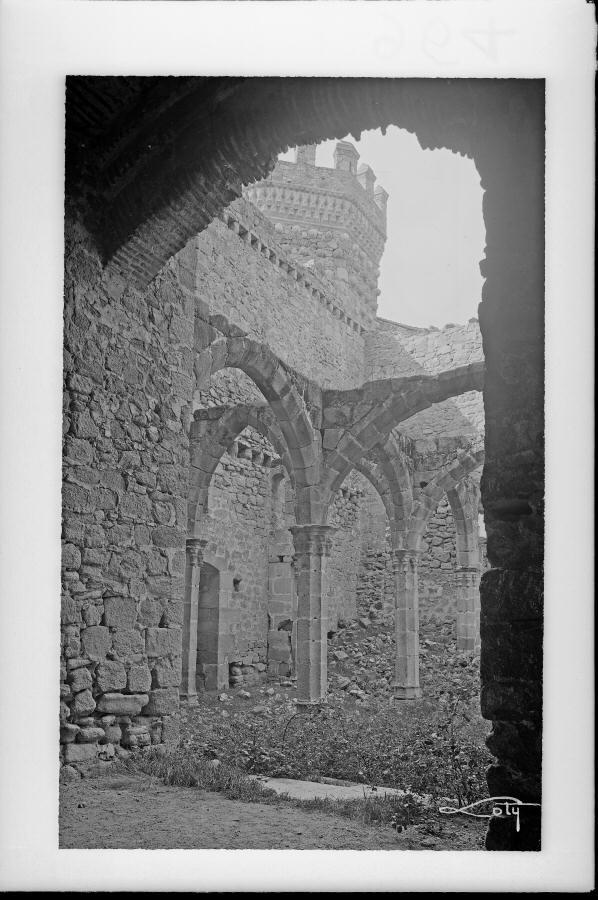 Castillo 1927 IPCE Loty Capilla 2. historia del Castillo de Manzanares El Real